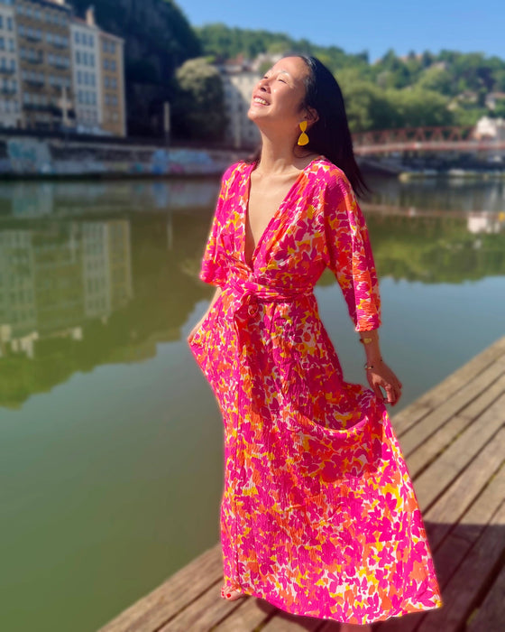 Satijn Viscose Getextureerd Riviera - My Dress Made