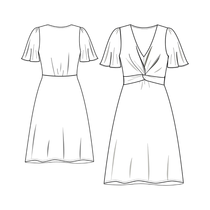 Naaipatroon Solstice - Lise Tailor