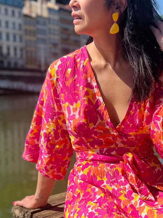 Satijn Viscose Getextureerd Riviera - My Dress Made