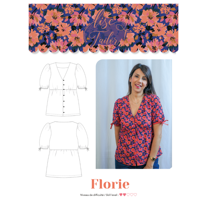 Naaipatroon Florie - Lise Tailor
