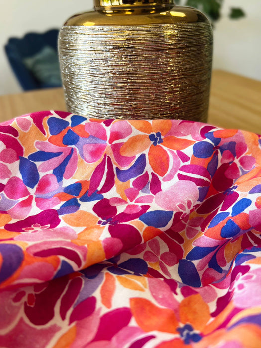 Viscose Poplin Bloom - My Dress Made