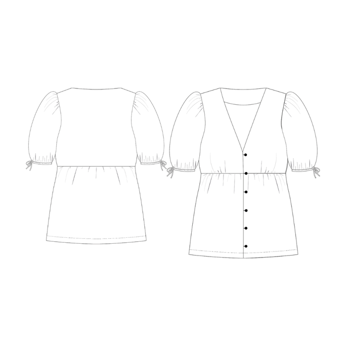 Naaipatroon Florie - Lise Tailor