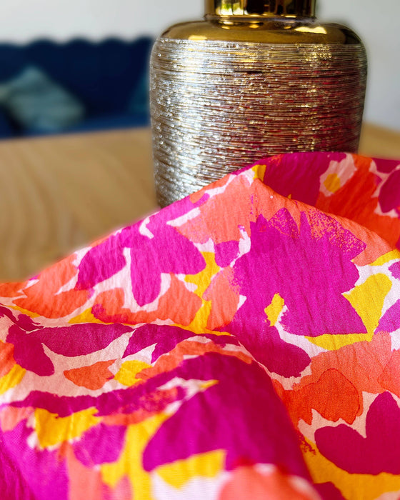Satijn Viscose Getextureerd Riviera - My Dress Made