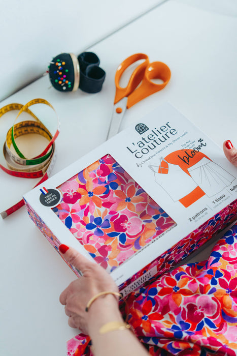 Viscose Poplin Bloom - My Dress Made