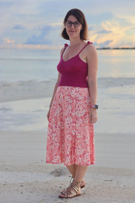 Viscose Sérénade Rose - Lise Tailor