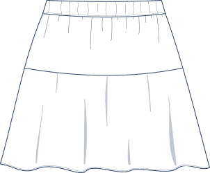 Naaipatroon Bliss Rok - Lise Tailor