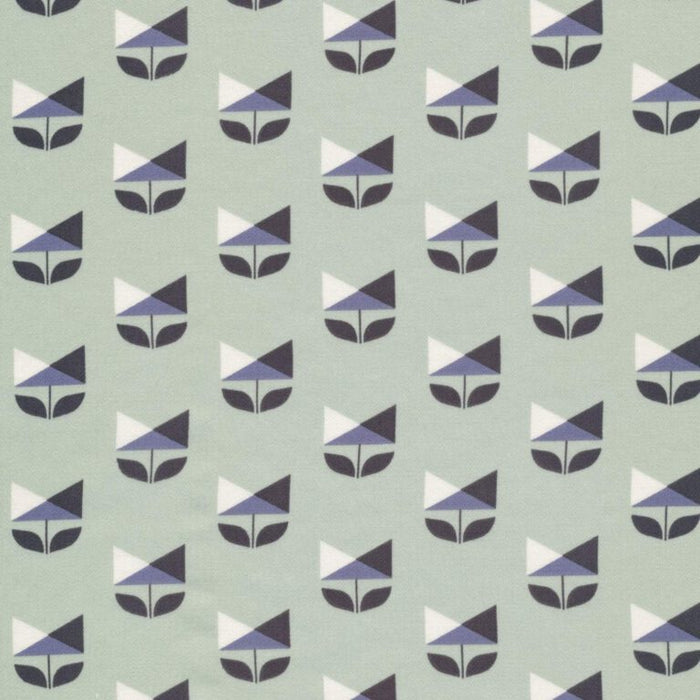 GOTS Bio Katoen Satijn Deco Flower - Cloud9 Fabrics