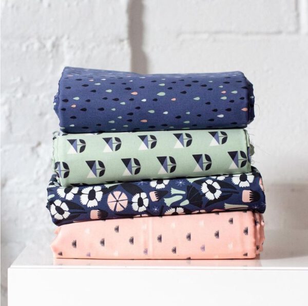 GOTS Bio Katoen Satijn Meadow - Cloud9 Fabrics