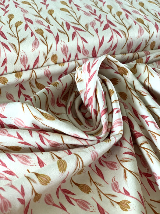 Cotton Jersey Whispers Inbloom Sweetplain - AGF