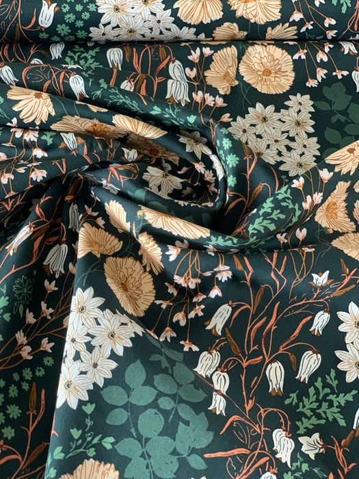 Cotton Poplin Bluebells & Buttercups Lark - AGF