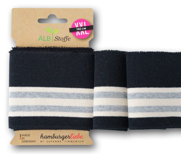Cuff ME College Zwart/Grijs/Wit - Albstoffe