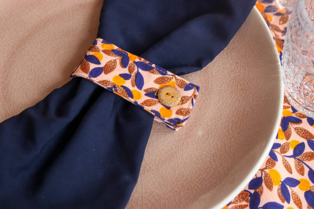 EcoVero™ Viscose Mandarine - Lise Tailor