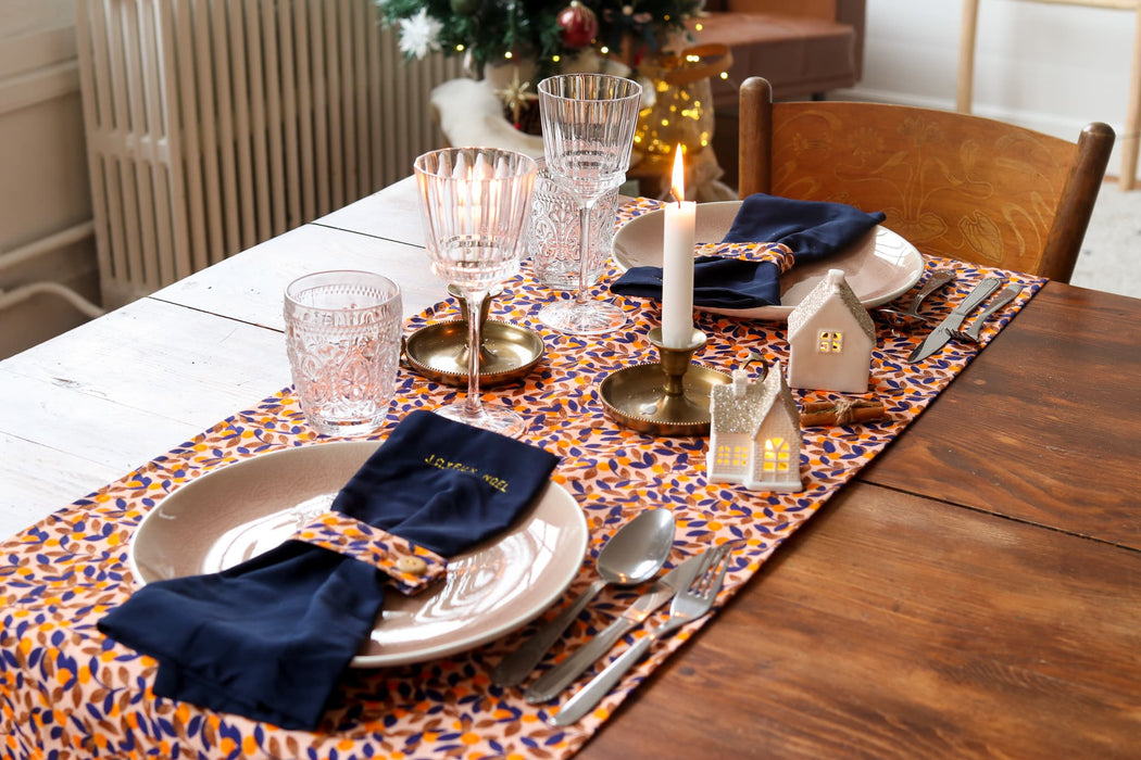 EcoVero™ Viscose Stof Mandarine Lise Tailor