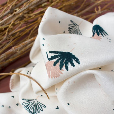 EcoVero™ Viscose Palmetto Off White Atelier Brunette