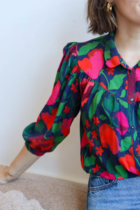 Ecovero™ Viscose La Roseraie - Lise Tailor