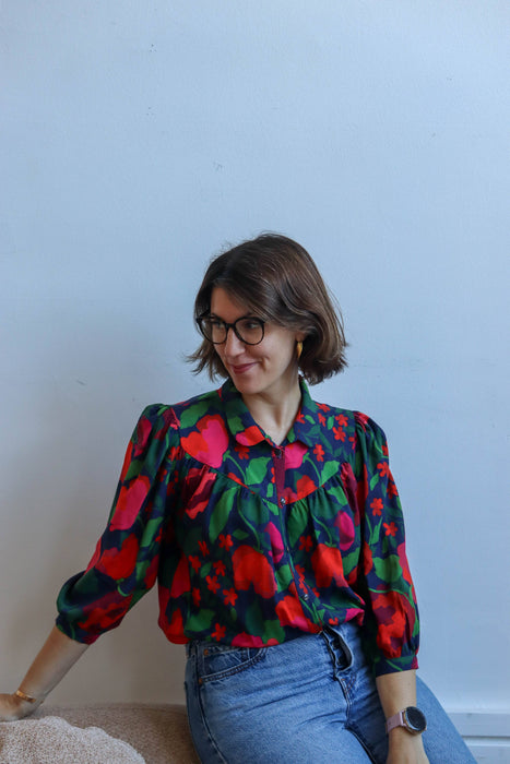 Ecovero™ Viscose La Roseraie - Lise Tailor