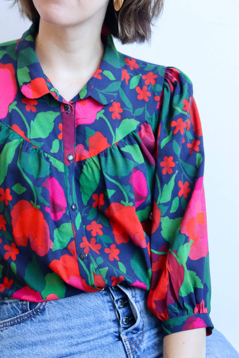 Ecovero™ Viscose La Roseraie - Lise Tailor