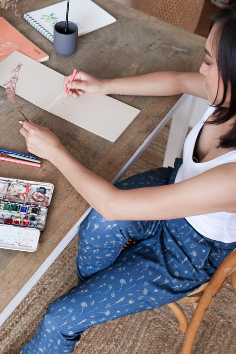 French Terry Jardin Secret Lise Tailor