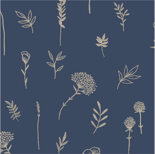 French Terry Jardin Secret Lise Tailor