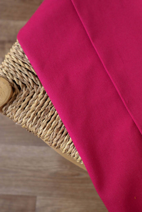 Coupon +/- 76 cm Gabardine Super Pink - Lise Tailor