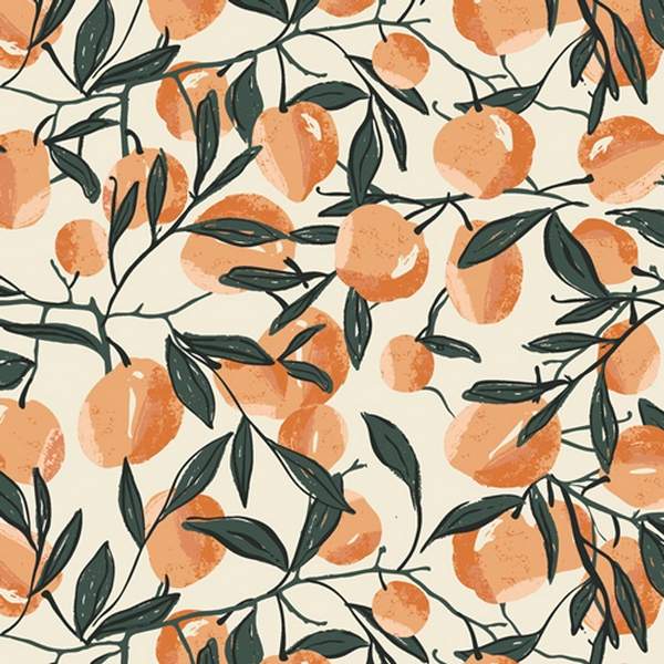Cotton Poplin Leo's Orchard - AGF