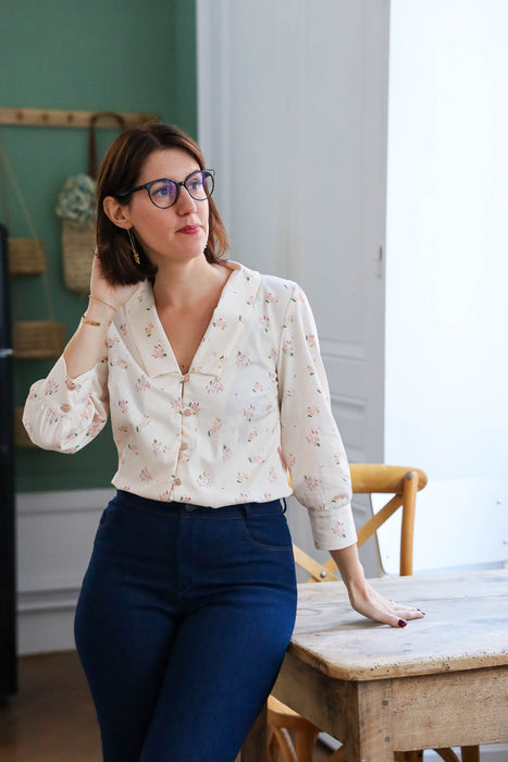 Naaipatroon Herbier Blouse - Lise Tailor