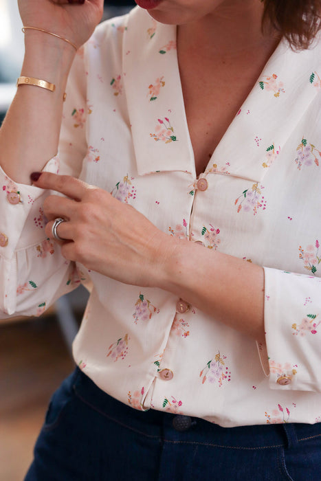 Naaipatroon Herbier Blouse - Lise Tailor