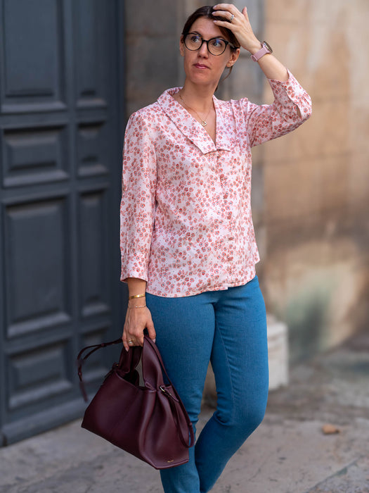 Naaipatroon Herbier Blouse - Lise Tailor