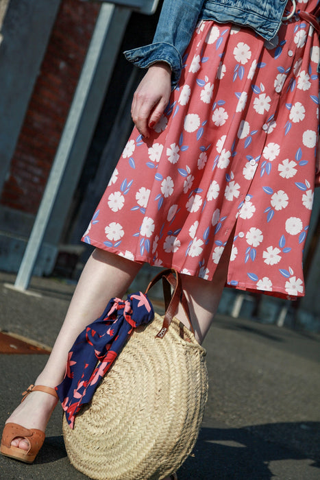 EcoVero™ Viscose Rosée Printanière - Lise Tailor
