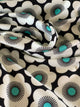 GOTS Katoen Jersey Sakura Nippon Flowers Mint - Albstoffe