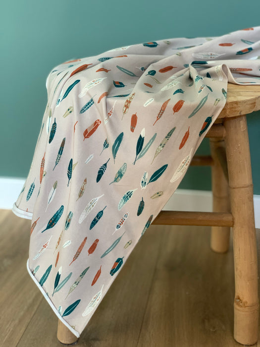 Cotton Jersey Heather & Feathers Dim - AGF
