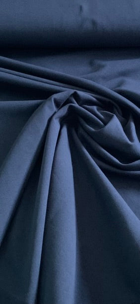 Bio Katoen Jersey Navy - Quality Textiles