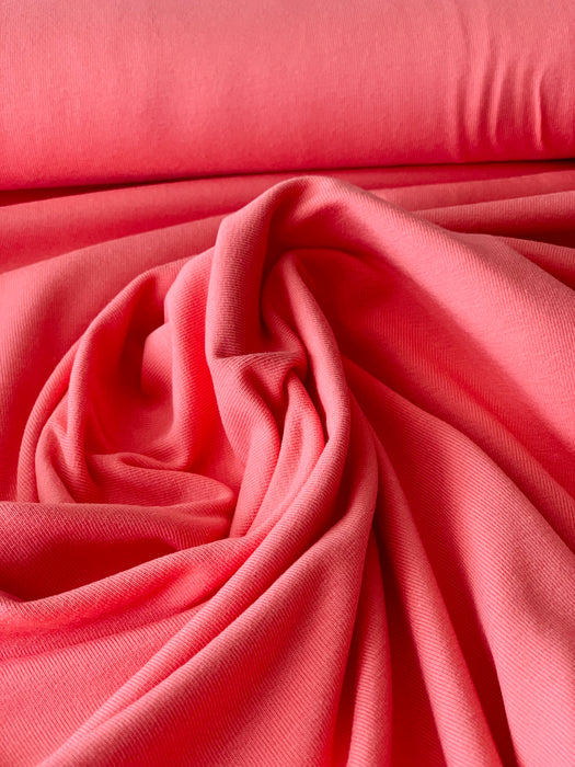 Bio Katoen Jersey Coral - Quality Textiles