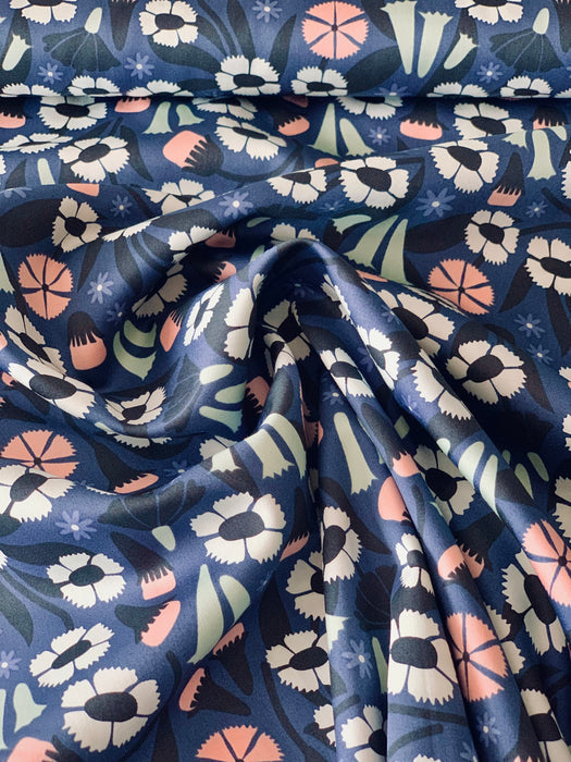 GOTS Bio Katoen Satijn Meadow - Cloud9 Fabrics