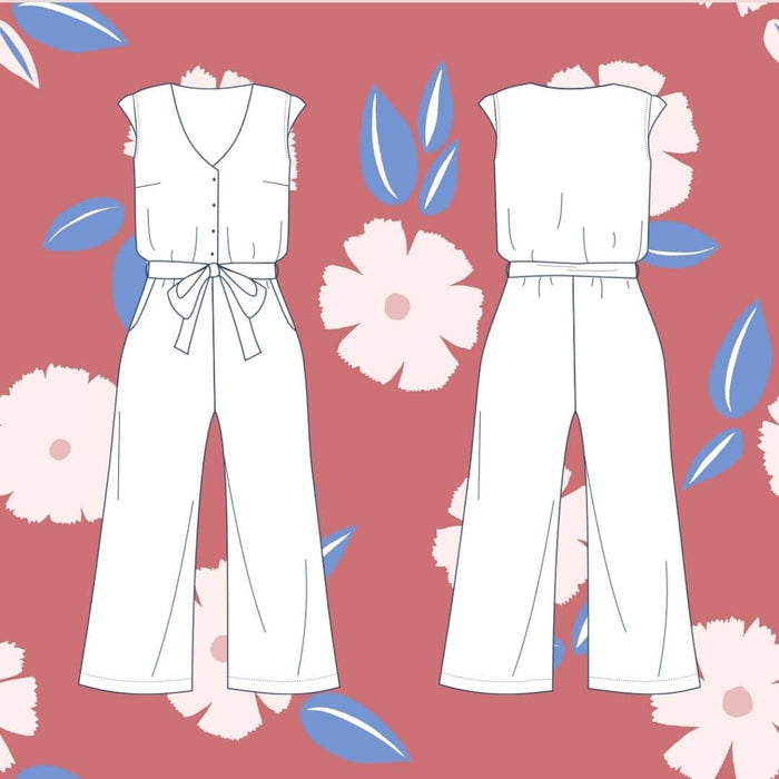 Naaipatroon Janie Jumpsuit - Lise Tailor
