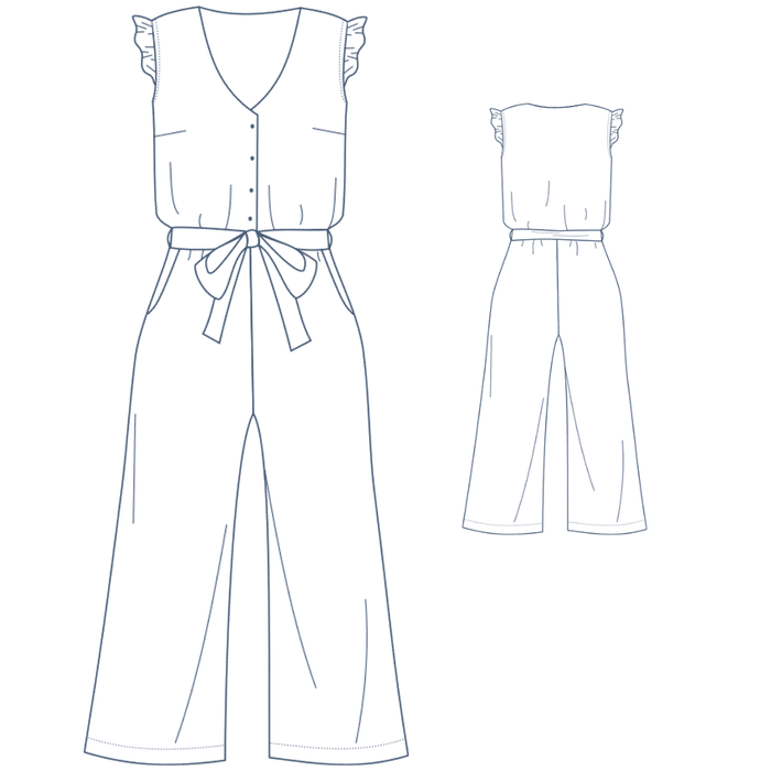 Naaipatroon Janie Jumpsuit - Lise Tailor