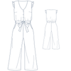Jumpsuit Naaipatroon Janie Lise Tailor specs 
