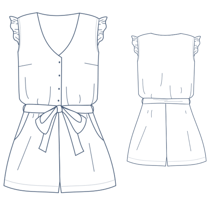 Jumpsuit Naaipatroon Janie Lise Tailor specs