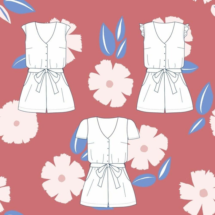 Jumpsuit Naaipatroon Janie Lise Tailor specs korte versie