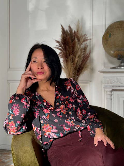 Flamed viscose Kalya - My Dress Made