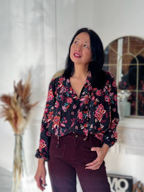 Flamed viscose Kalya - My Dress Made