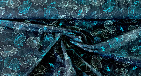 Katoen jersey Avalana van Stoffabrics