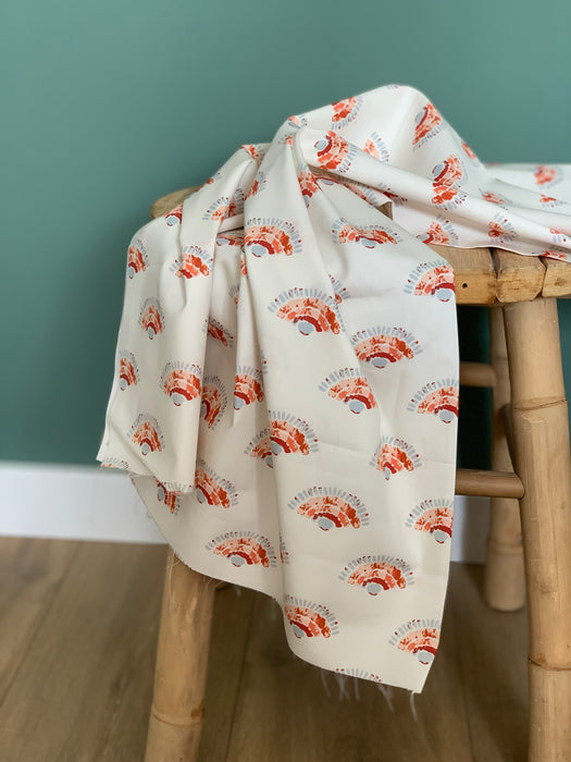 Katoen Poplin Stof Cocooning AGF