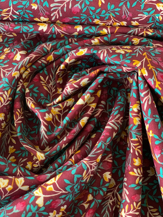 Katoen Poplin Stof Foresta AGF