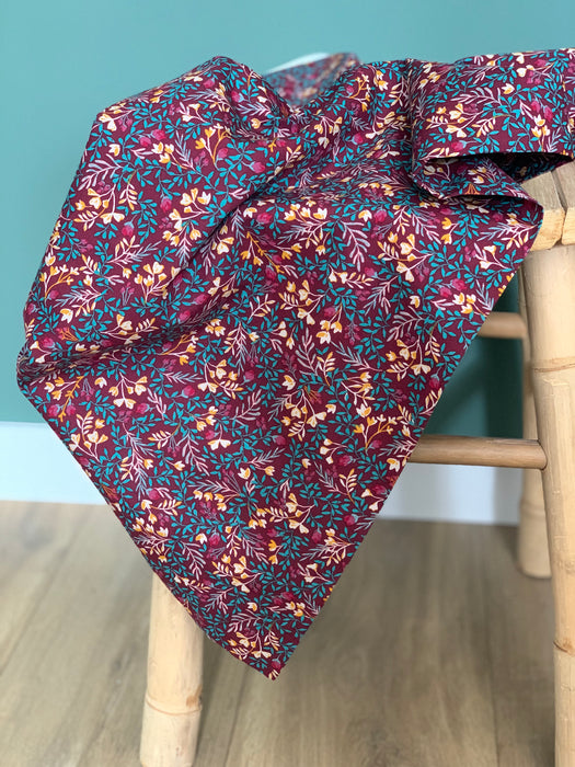 Katoen Poplin Stof Foresta AGF