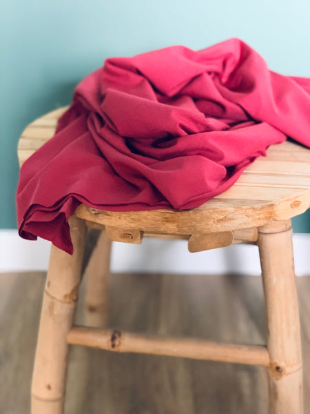 Luxe Viscose Jersey Marsala - Quality Textiles
