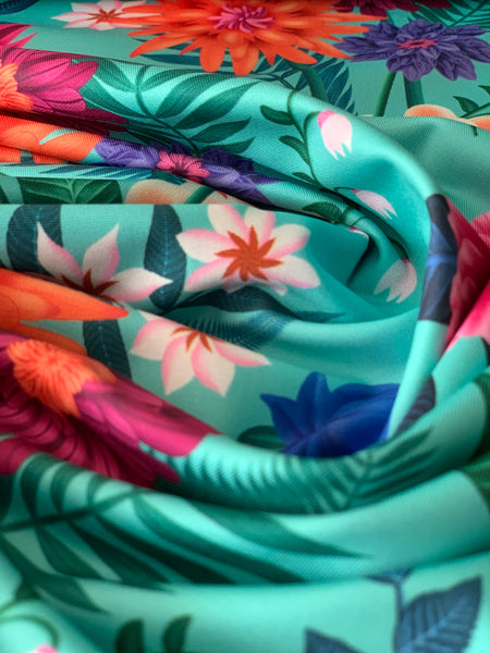 Lycra albstoffe mint stof