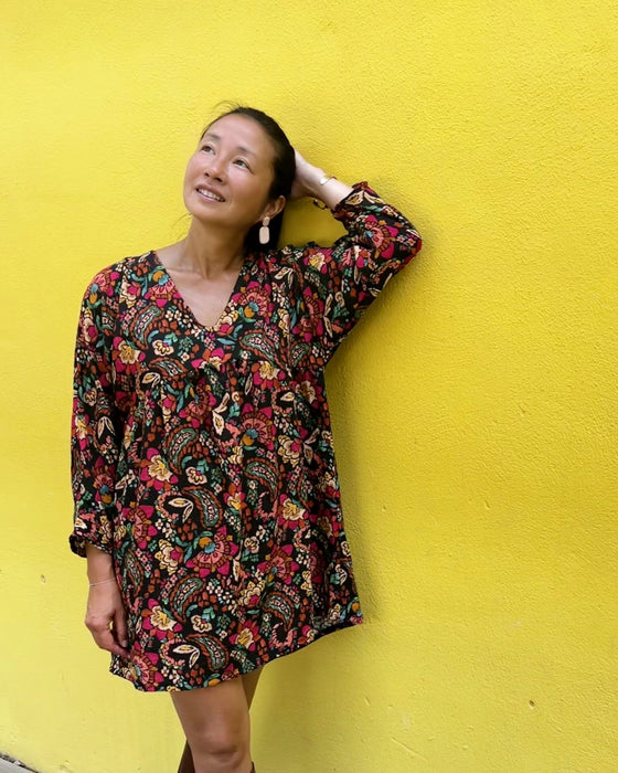 Viscose Flamed Bohemian - My Dress Made