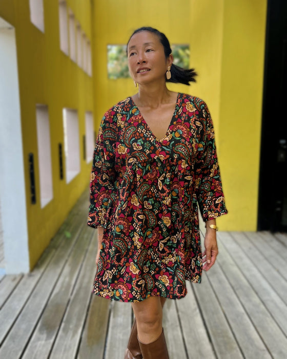 Viscose Flamed Bohemian - My Dress Made