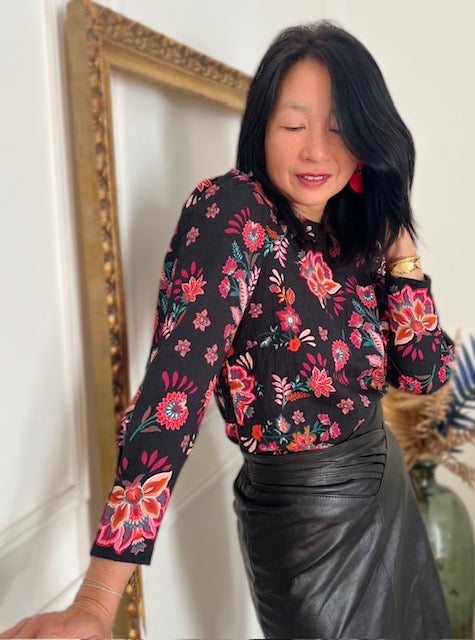 Flamed viscose Kalya - My Dress Made